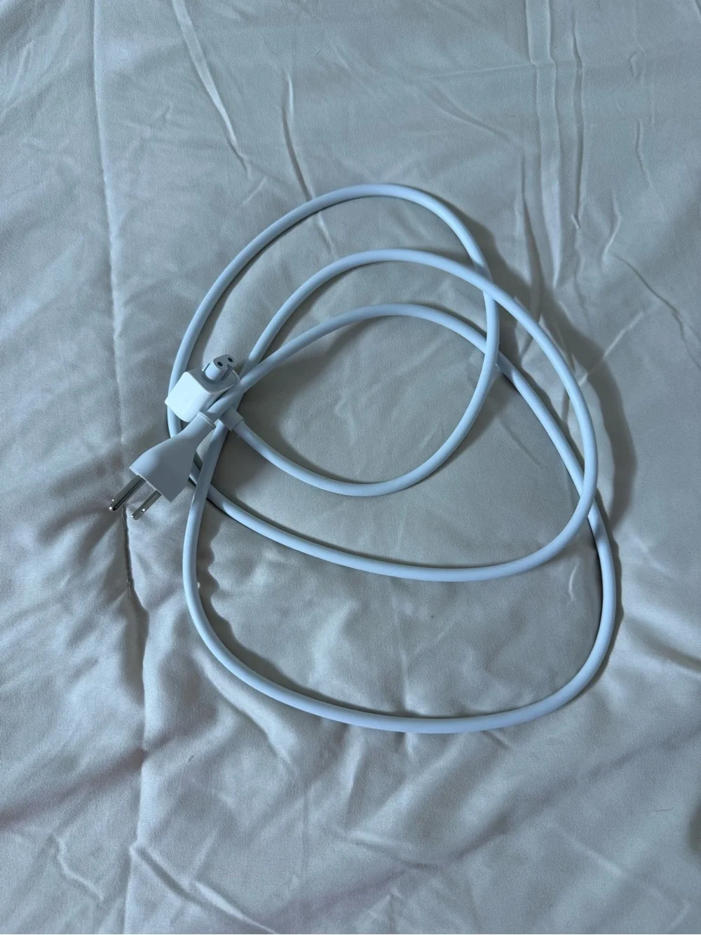 Apple White AC Power Cord with Two-Prong Plug